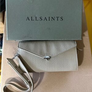 All Saints Women's Beige Crossbody Bag